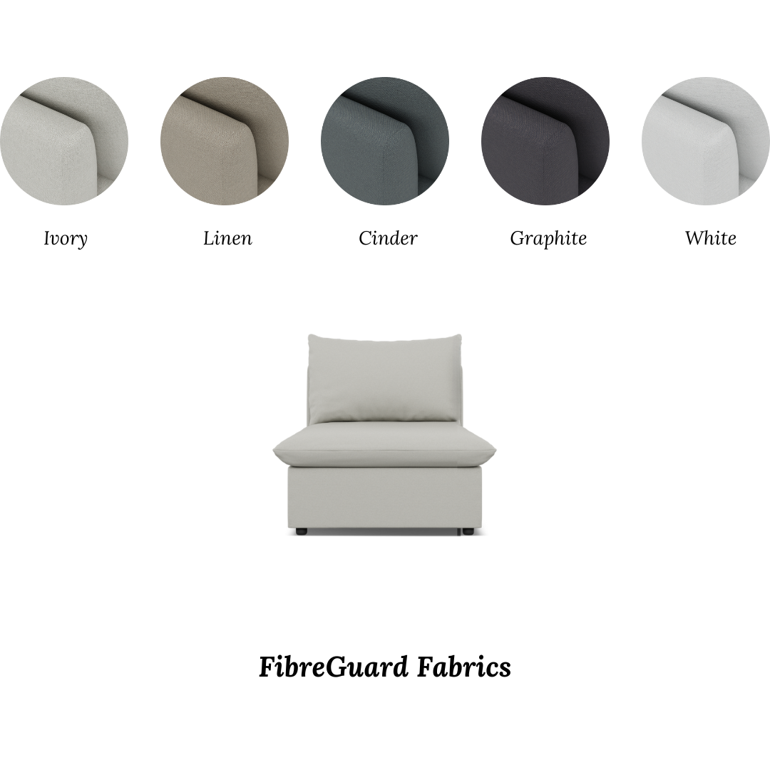 Lira Luxe - 1 Seater No Arms