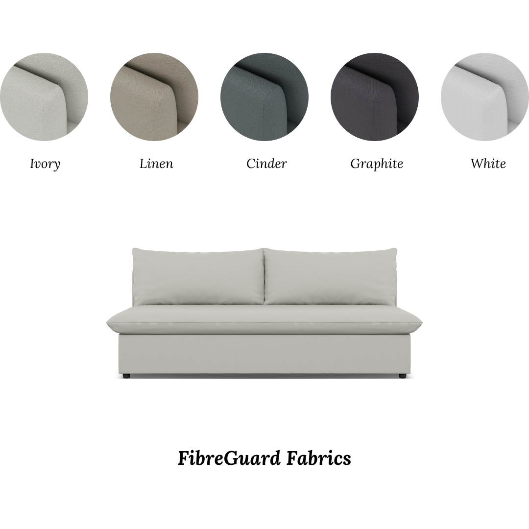 Lira Luxe - 3 Seater No Arms