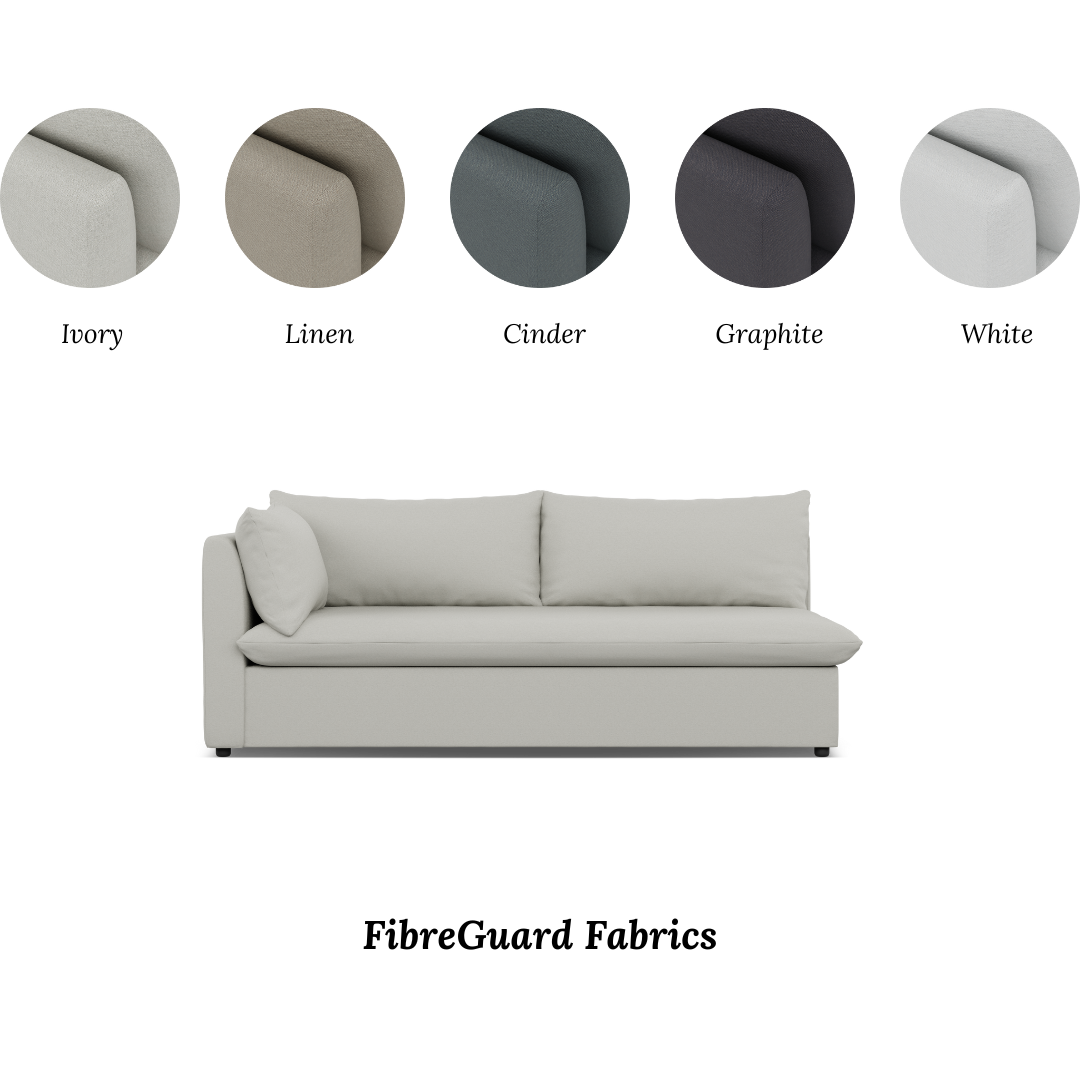 Lira Luxe - 3 Seater Single Arm