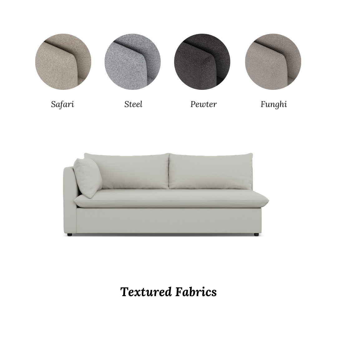 Lira Luxe - 3 Seater Single Arm