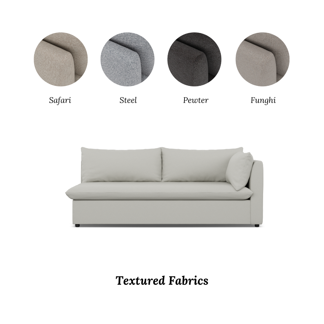 Lira Luxe - 3 Seater Single Arm