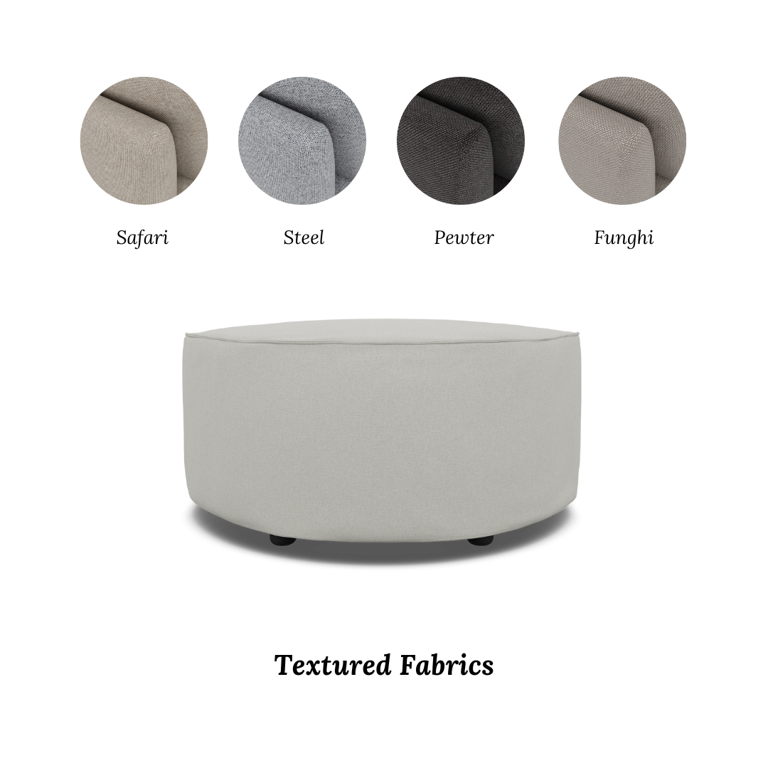 Zola - Semi Circle Ottoman