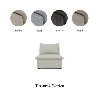 Lira Luxe - 1 Seater No Arms