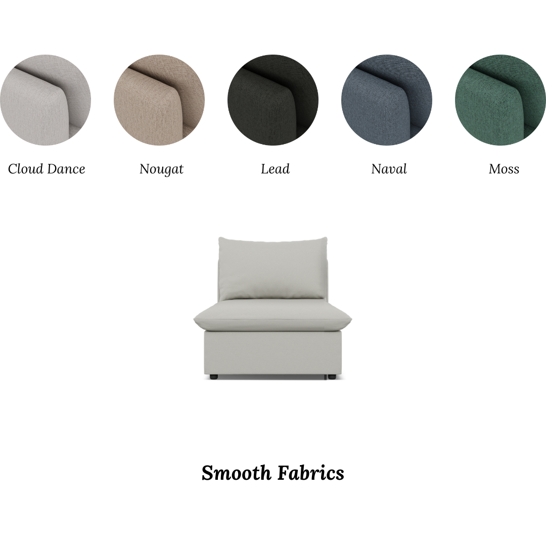 Lira Luxe - 1 Seater No Arms