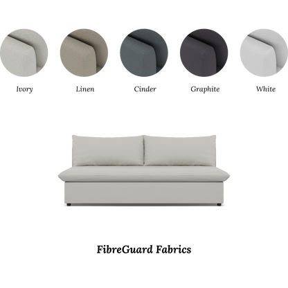 Lira Luxe - 3 Seater No Arms