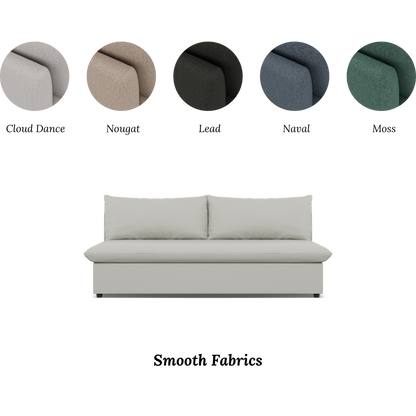 Lira Luxe - 3 Seater No Arms